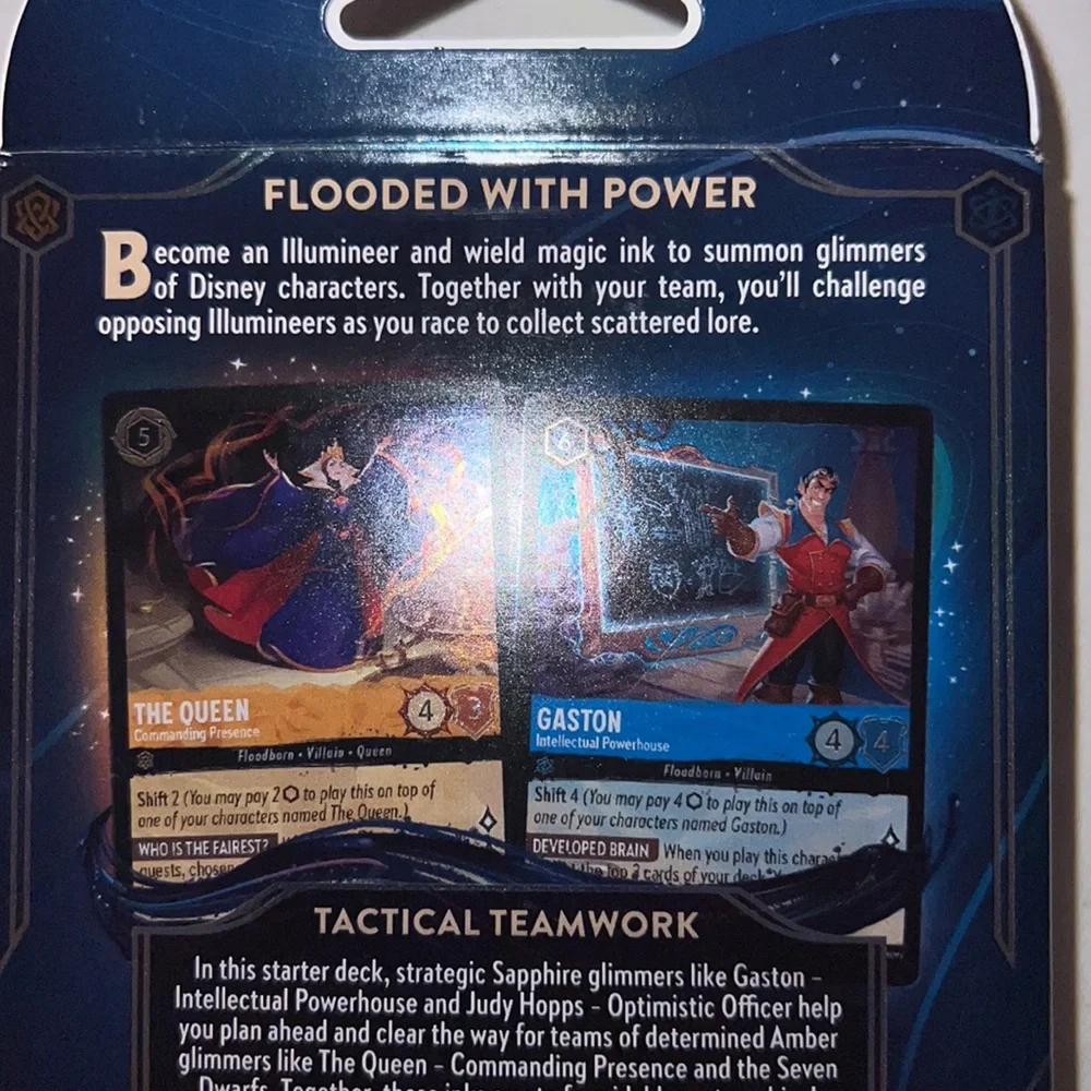 NEW*SEALED*UNOPENED*CLOSED* Lorcana Trading Card Starter Deck